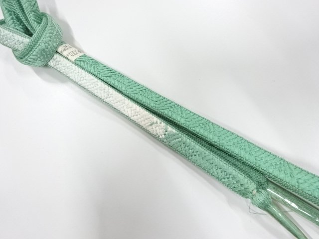 未使用品　正絹　手組帯締め